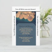 3.5x6 Routebeschrijving Kaart String Lights Night  (Staand voorkant)