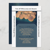 3.5x6 Routebeschrijving Kaart String Lights Night  (Voorkant / Achterkant)