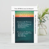 3.5x6 Routebeschrijving Kaart Sunset String Lights (Staand voorkant)