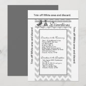 3.5x6 Routebeschrijving Kaart Teenage Sneakers Che (Voorkant / Achterkant)