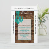 3.5x6 Routebeschrijving Kaart Westerne Rustieke Kr (Staand voorkant)