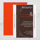 3.5x7 Ontvangstkaart Herfstboom Initiaal Kaart (Voorkant / Achterkant)