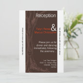 3.5x7 Ontvangstkaart Herfstboom Initiaal Kaart (Staand voorkant)