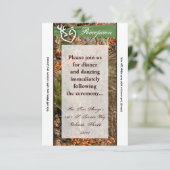 3.5x7 Ontvangstkaart Herten Koppel Ree Geweide Her Kaart (Staand voorkant)