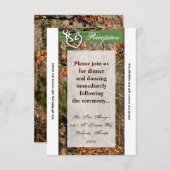 3.5x7 Ontvangstkaart Hertenstel Hind Doe Camo Kaart (Voorkant / Achterkant)