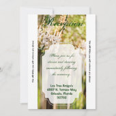 3.5x7 Ontvangstkaart Kristallen Kroonluchter Eiken Kaart (Voorkant)