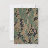 3.5x7 Ontvangstkaart Marine DIGITALE PRINT Niet Kaart (Achterkant)