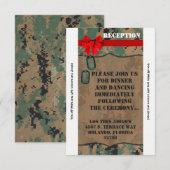 3.5x7 Ontvangstkaart Marine DIGITALE PRINT Niet Kaart (Voorkant / Achterkant)