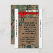 3.5x7 Ontvangstkaart Marine DIGITALE PRINT Un Kaart (Voorkant / Achterkant)