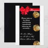 3.5x7 Ontvangstkaart Marine Dress Blues Uniform Kaart (Voorkant / Achterkant)