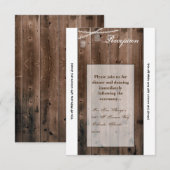 3.5x7 Ontvangstkaart Metselwerkpot Hanglamp Boerde Kaart (Voorkant / Achterkant)