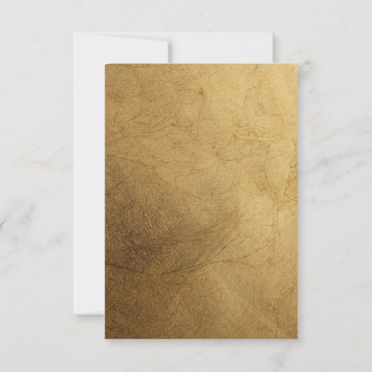 3.5x7 Ontvangstkaart Modern Streep Zwart Wit Con Kaart (Achterkant)