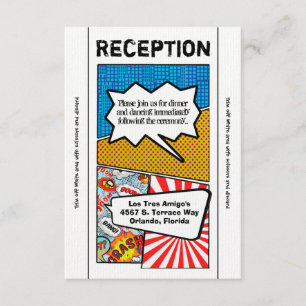 3.5x7 Ontvartingskaart Comic Strip Boek Pop Art Ko Kaart