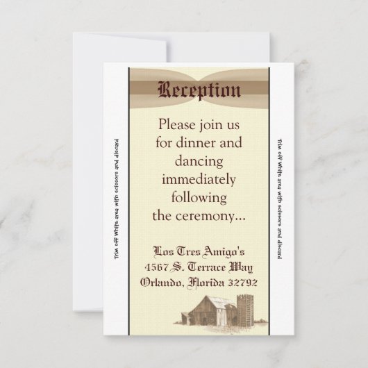 3.5x7 Opvang Kaart  Boerderij landbarrière (Voorkant)