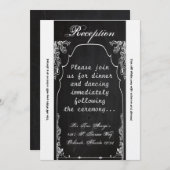 3.5x7 Opvang Kaart Modern Chalkboard (Voorkant / Achterkant)