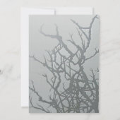 3.5x7 Receptie Kaart Frosted Glass gebarsten spieg (Achterkant)