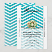 3.5x7 Receptie Kaart GBoho Cacti Cactus Succulent (Voorkant / Achterkant)