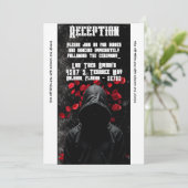 3.5x7 Receptie Kaart Haunting Adeline Zade Meadows (Staand voorkant)