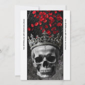 3.5x7 Receptie Kaart Haunting Adeline Zade Meadows (Achterkant)