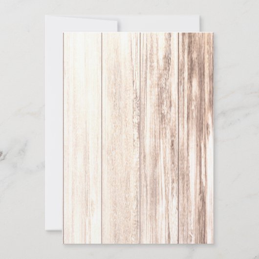 3.5x7 Receptie Kaart laarzen Landelijk Rustiek Wes (Achterkant)