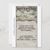 3.5x7 Receptie Kaart Leger Luchtmacht OCP Camo Uni (Voorkant)