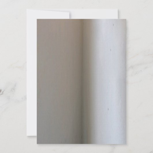 3.5x7 Receptie Kaart Mason Jar Kroonluchter Kaars (Achterkant)