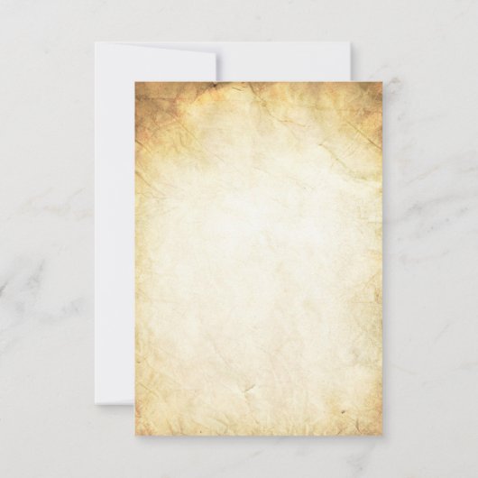 3.5x7 Receptie Kaart Spring Tree Gerijpt Papier Vi (Achterkant)