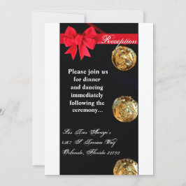 3.5x7 Reception Kaart Marine Dress Blues Uniform