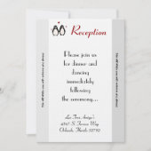 3.5x7 Reception Kaart Penguin Love Council (Voorkant)