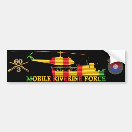 3/60e inch MRF ATC(H), patch & geweren sticker (Voorkant)