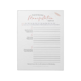 3-6-9 Methode Recht van Aantrekking Notitieblok