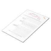 3-6-9 Methode Recht van Aantrekking Notitieblok (Schuin)