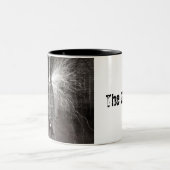 3, 6, 9 samenstellingen Nikola Tesla "The Goat" Tweekleurige Koffiemok (Center)