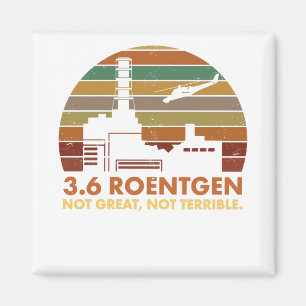 3.6 Roentgen niet geweldig, niet verschrikkelijk T Magneet