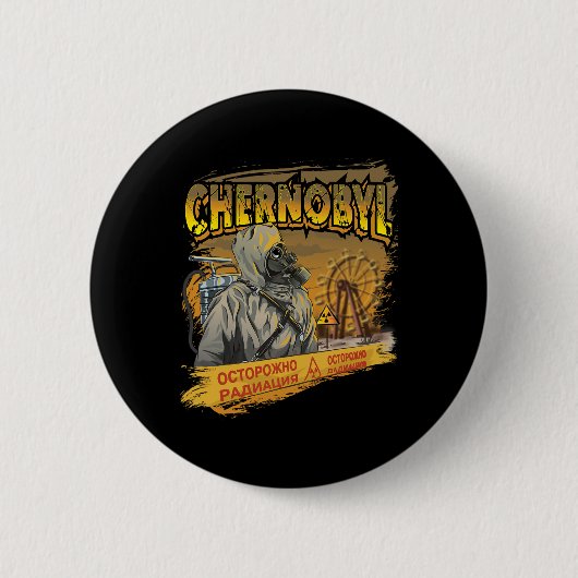 3.6 Röntgen Niet Goed Niet Slecht Cherno Ronde Button 5,7 Cm (Voorkant)