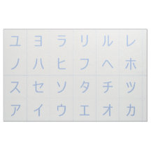 3.75" Katakana Baby Blokken Gezichten Blue Segaiha