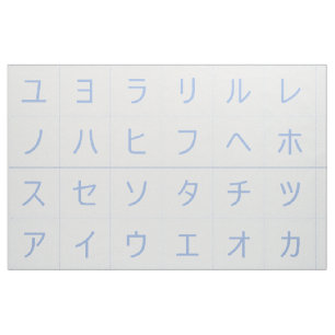 3.75" Katakana Baby Blokken Gezichten Blue Segaiha Stof