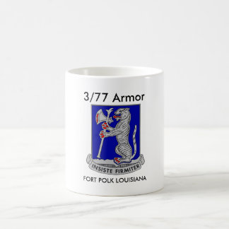 3/77 Louisiana Coffee Cup Armor Fort Polk Koffiemok