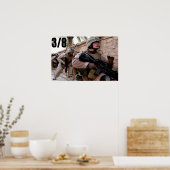 3/8 Marines in Irak Poster (Keuken)