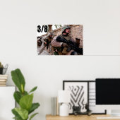 3/8 Marines in Irak Poster (Thuiskantoor)