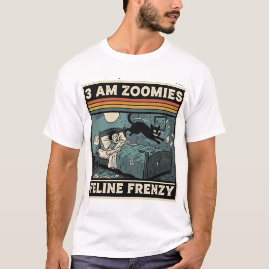 3 A.M. Zoomies T-shirt (Voorkant)
