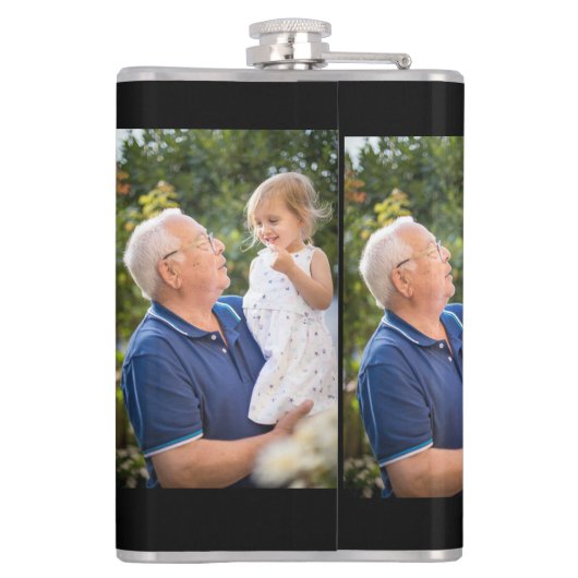 3 Aangepast fotocollage Heupfles (Achterkant)