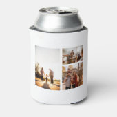 3 Aangepaste fotocollage op maat Blikjeskoeler (Blikje Achterkant)