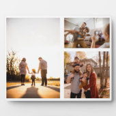 3 Aangepaste fotocollage op maat Fotoplaat (Voorkant)