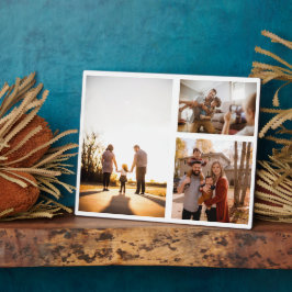 3 Aangepaste fotocollage op maat Fotoplaat