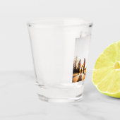 3 Aangepaste fotocollage op maat Shot Glas (Links)