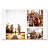 3 Aangepaste Sjabloon fotocollage Foto Afdruk (Voorkant)