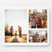 3 Aangepaste Sjabloon fotocollage Muismat (Voorkant)