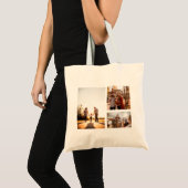 3 Aangepaste Sjabloon fotocollage Tote Bag (Voorkant (product))