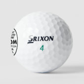 3 Aangepaste, speciaal op maat gesneden Srixon Sof Golfballen (Logo)